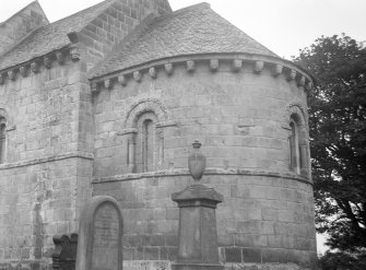 View of apse, Dalmeny Parish Church.