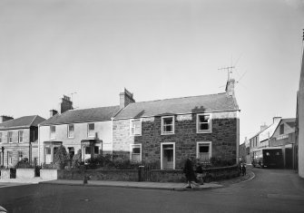 General view of 1-2 Delisle Street, Dunbar, from S.