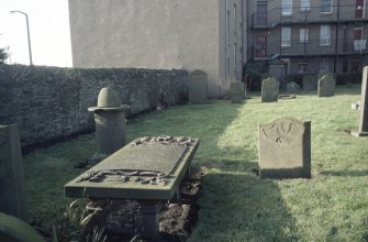 General view of graveyard, Broughty Ferry  Church Street Graveyard.