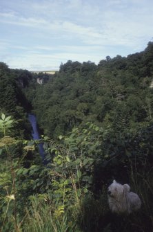 Craighall.
View from Castle along th Ericht Gorge.