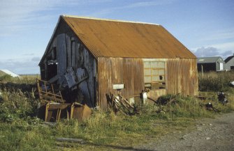 Steading, corrugated building, view from SW