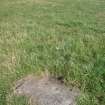 View looking N across cup marked rocked