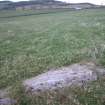 View across cup marked sheet of bedrock