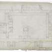 Layout plan of main circulation area.
