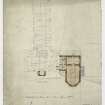 Plan showing new billiard room.