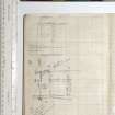MS2281/02. Untitled site notebook. Sketch showing field boundaries.