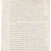 S2281/11. Typed manuscript entitled 'Interim Archaeological Report'. Dated 25th January, 1946. 1 of 2 sides.
