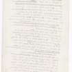 S2281/15. Handwritten manuscript entitled 'Topography and history of the site'. 2 of 2 sides.