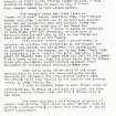 MS2281/29. Typed manuscript and 3 sketches by Neville Boyling entitled 'Farthing Downs. Coulsdon. Surrey. Presumed Anglo-Saxon Find. Jan. 20. 1939.' 2 of 6 sides.