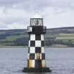 View of Perch Light beacon, River Clyde, from S