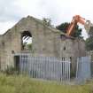 South range, view from NE during demolition