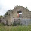 South range, view from N during demolition