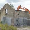 South range, view from NE during demolition