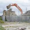 View from NE during demolition
