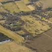 General oblique aerial view of the policies, country house and church, taken from the E.