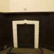 Interior. Detail of vestry fireplace