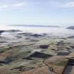 General oblique aerial view looking West across the Gelly Burn towards the Cleish Hills.