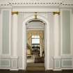 Interior. View looking from entrance hall through to  gardens