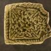 Cross fragment, Strathmartine no 8, face a. showing interlace