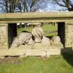 Table tomb, view from S