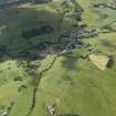 General oblique aerial view centred on the village, taken from the WSW.