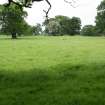 General view of rig and old oak trees at Hamilton High Parks.