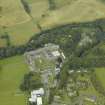 Oblique aerial view centred on the school, taken from the SSW.