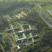 Oblique aerial view of the hospital, taken from the NNE.