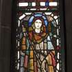 Interior. Lobby   Stained glass windows depicting Angel designed by R Anning Bell executed by J & W Guthrie