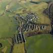 Oblique aerial view centred on the village, taken from the WSW.