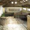 Byre. Interior. View from W