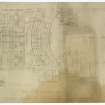 Plan of Dress Circle tier.  
Insc: 'No.3  J.D. Swanston, Kirkcaldy, and James Davidson, Coatbridge. Joint Archts.'
Signed 'W.S. Cruikshank & Son. Building Contractors, Lower Gilmore Place, Edinburgh. Oct 21st 1905'