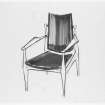 Sketch of chair.