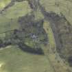 Oblique aerial view centred on country house, taken from the N.