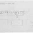 Engineering building.
Preliminary sketch plan for ground floor.