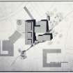 Southampton University, union building.
Site plan.