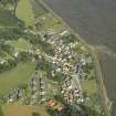 Oblique aerial view centred on the village, taken from the WNW.