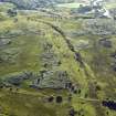 General oblique aerial view centred on the course of the Antonine Wall, taken from the ENE.