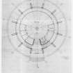 Revised ground floor plan of Meeting House.