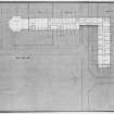 Plan of first floor of Biology Building.