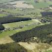 General oblique aerial view looking over the township, taken from the E.