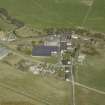 Oblique aerial view of the whisky distillery, taken from the SW.