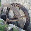 Water wheel. Detail