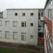 Typical teaching block. View from E