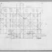 Site and location plans. Rear elevation scaffolding proposals for 31-37 Marshall Street, Edinburgh.