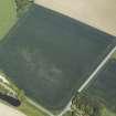 Oblique aerial view centred on the cropmarks of the pit-alignment and possible unenclosed settlement, taken from the SSW.