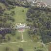 Oblique aerial view.  Broomhall House from N.