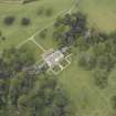 Oblique aerial view.  Broomhall House from S.