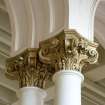 Interior. 2nd floor, Atrium, detail of capitals.