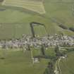 General oblique aerial view centred on the village, taken from the WNW.